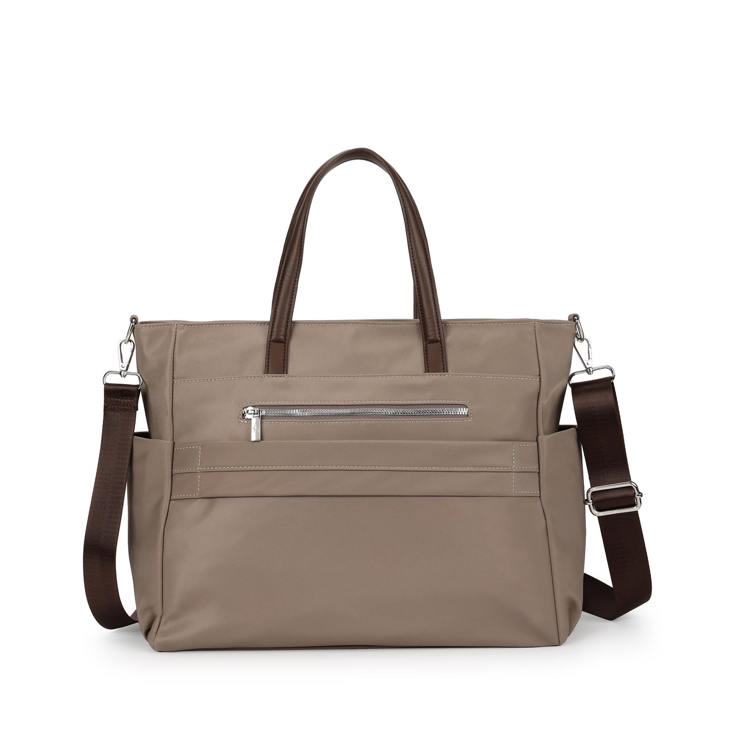 Nylon Edge Laptop Tote | Laptop Bag for Women & Men | Dual Carry Options | Fits 15" Laptop | Nylon Material