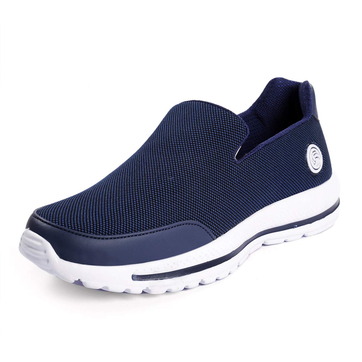 Bacca Bucci® Performance Men's Athletic Walking Comfortable Lightweight Incredible Walking Shoes for Men- Blue, Size UK12