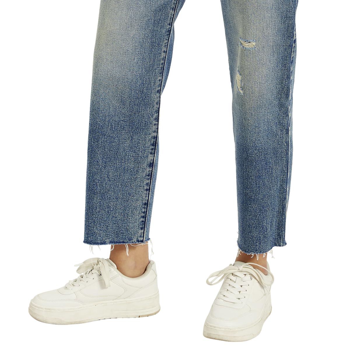 Women's Mid Rise 94 Baggy Fit Blue Jeans