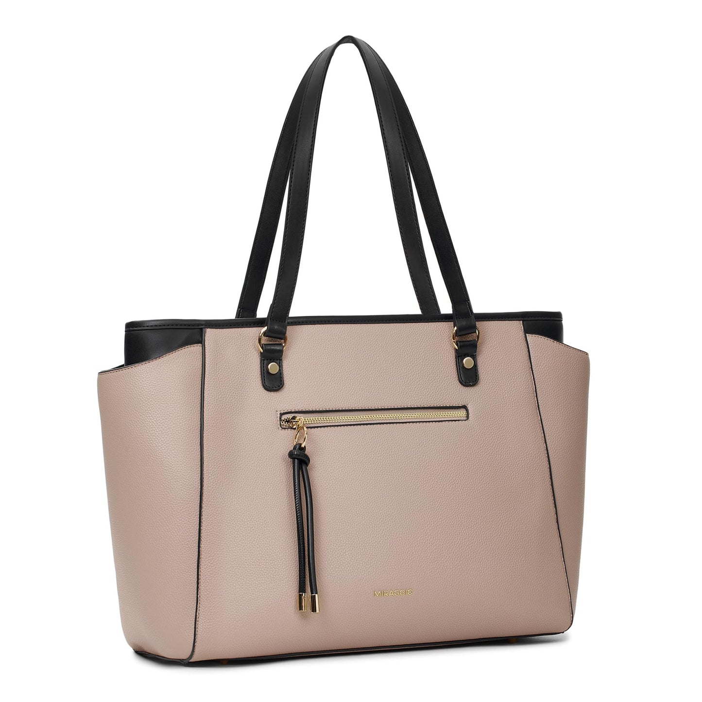 Miraggio Abby Laptop Tote Bag Fits Upto 14 Inch Laptop | Shoulder Bag For Women Office Use | Office Bag For Women Stylish