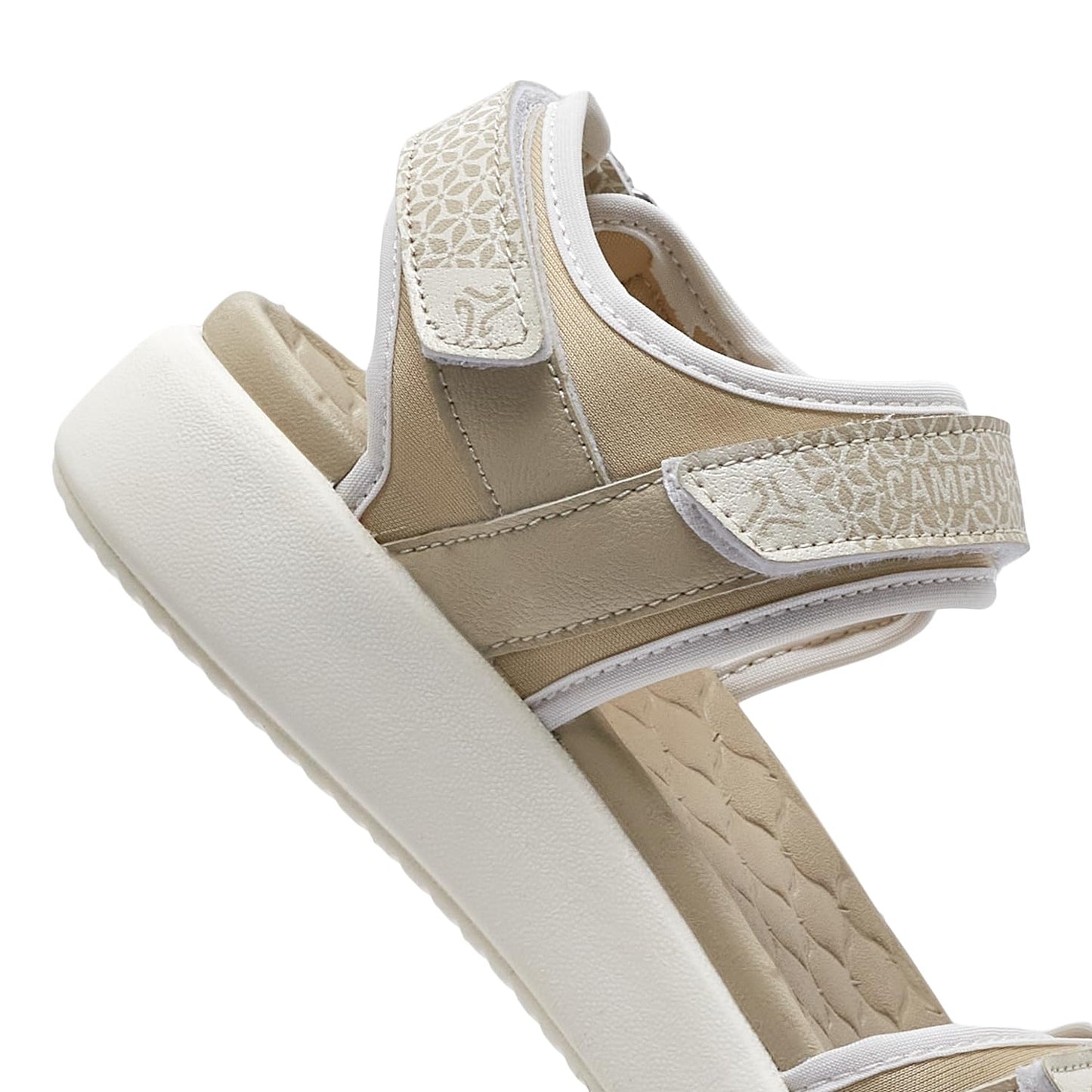 Campus Women's GC-22181L L.BEIGE/OFF WHITE Sandal - 6UK/India 1 Pair