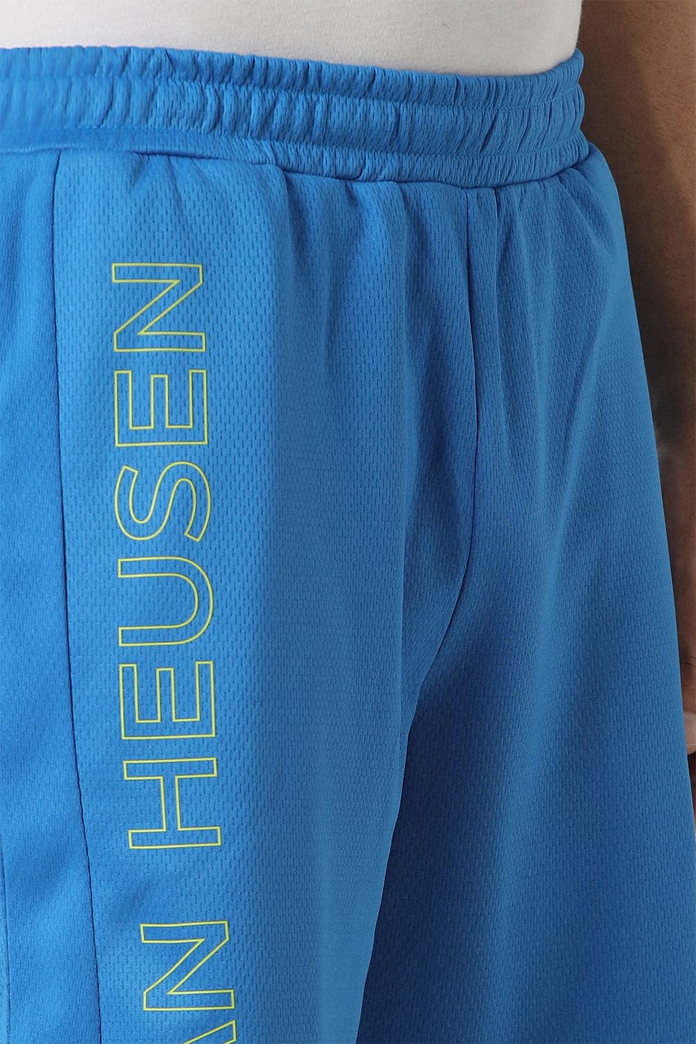Van Heusen Men's Bermuda Shorts (VFLOAATFE37169_Blue_M