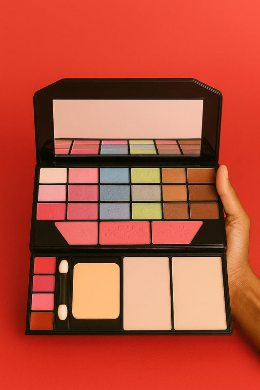 MEGAGA USA Professional Makeup Palette – 30 Long-Wear Shades for Artists & Everyday Glam