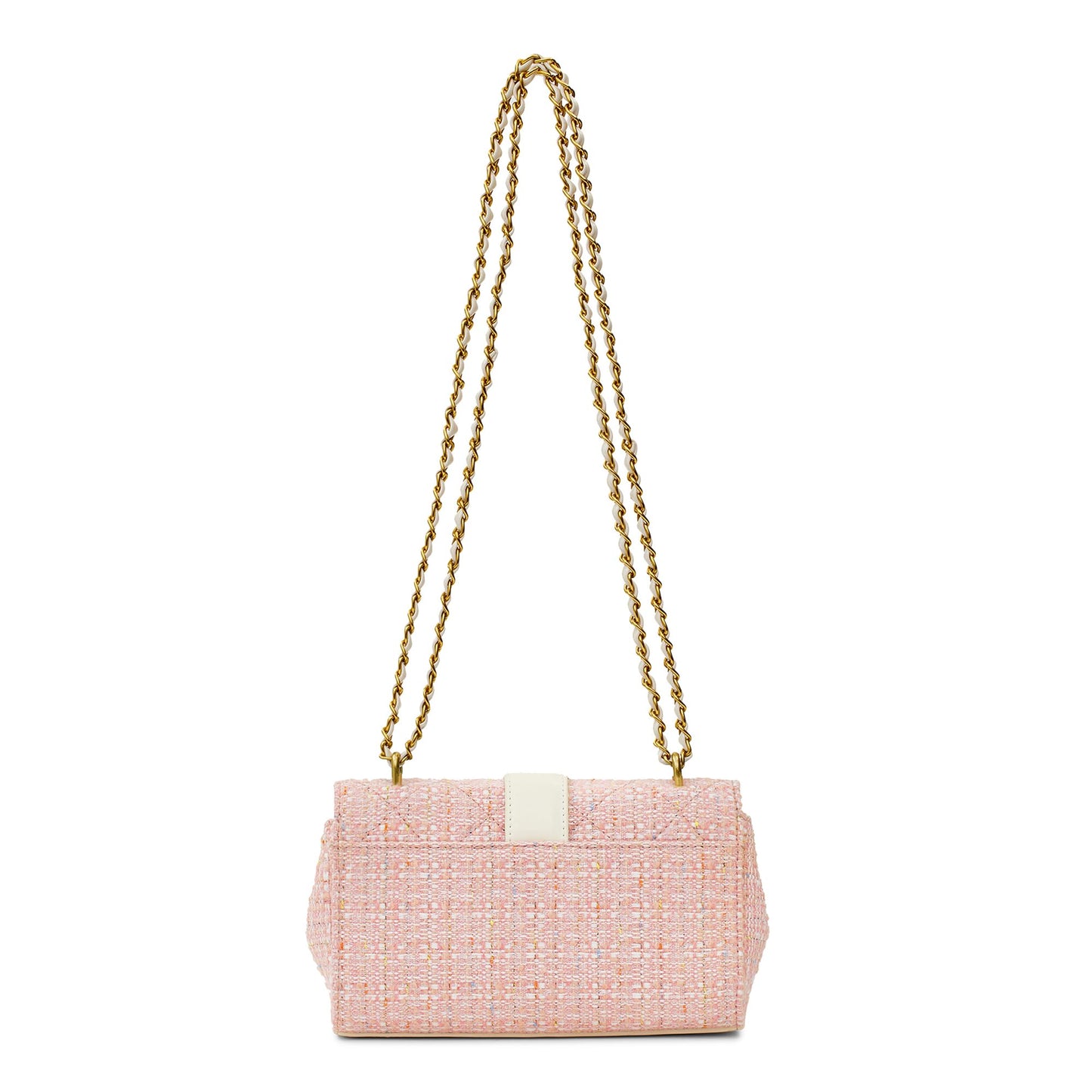 Miraggio Estelle Crossbody/Shoulder Bag with Convertible Sling (Tweed Pink)