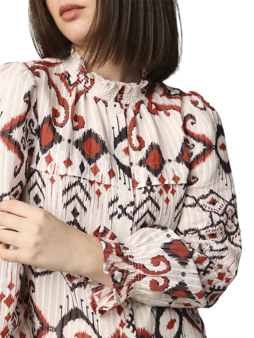 ONLY Women's Regular Fit T-Shirt (9008177-Cloud Dancer_Cloud