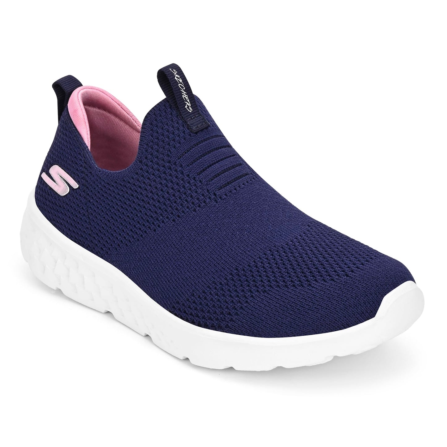 Skechers GO Run 400 Navy Pink Running Shoes