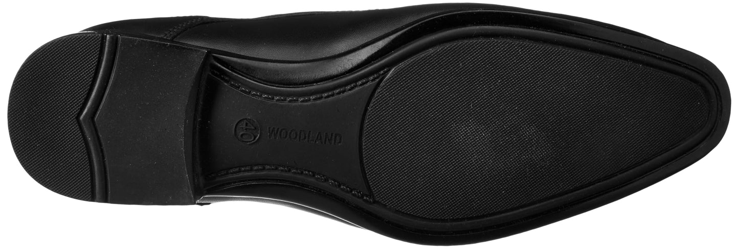 Woodland Men's Black Softy Formal Shoes-9 UK (43EURO) (GF 26133)