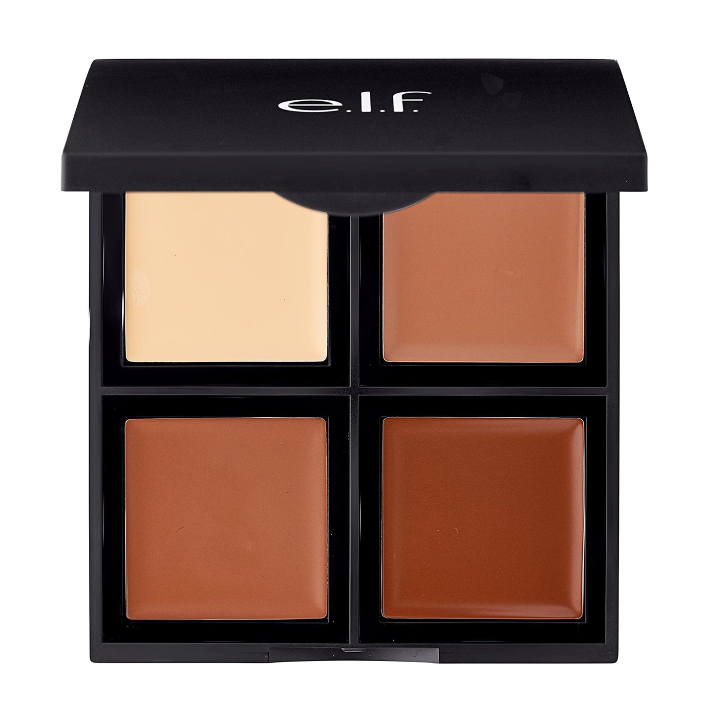 e.l.f. Cream Contour Palette, Bronzer, Highlighter & Shader 0.43 oz.