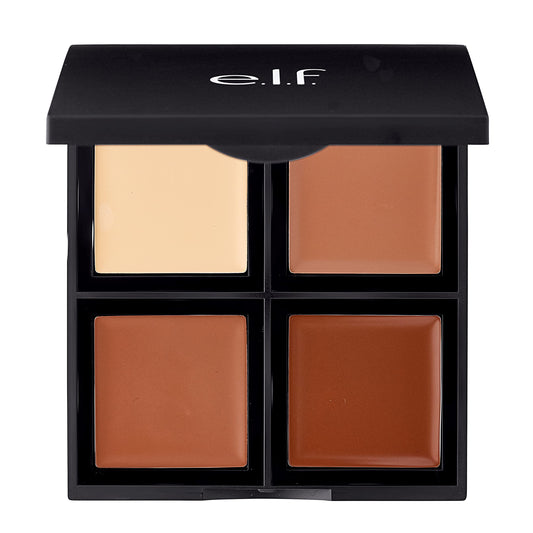 e.l.f. Cream Contour Palette, Bronzer, Highlighter & Shader 0.43 oz.