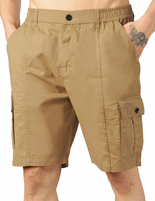 RynoGear Cotton Shorts for Man|| Casual Shorts for Men Stylish || Shorts Pant for Men Khaki