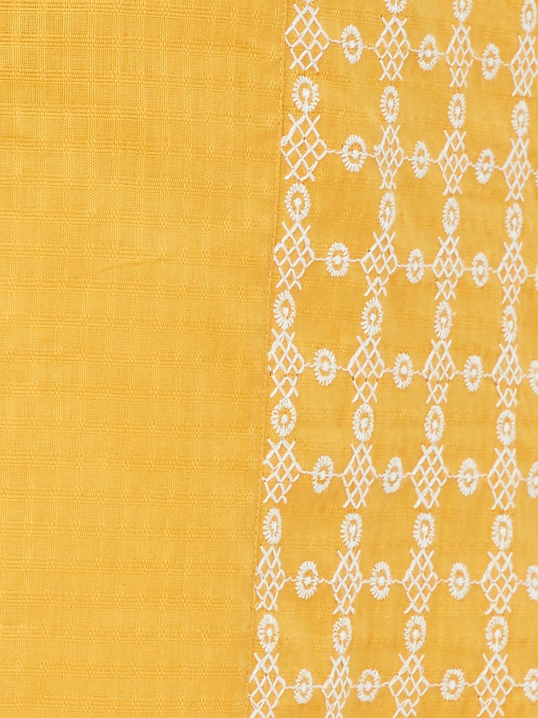 Max Women's Cotton Blend Regular Kurta (MAEKSP25AR_Mustard