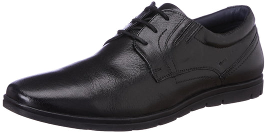 Hush Puppies Mens ERIC Derby E 23 Black Formal Shoes - 10 UK (8256024)