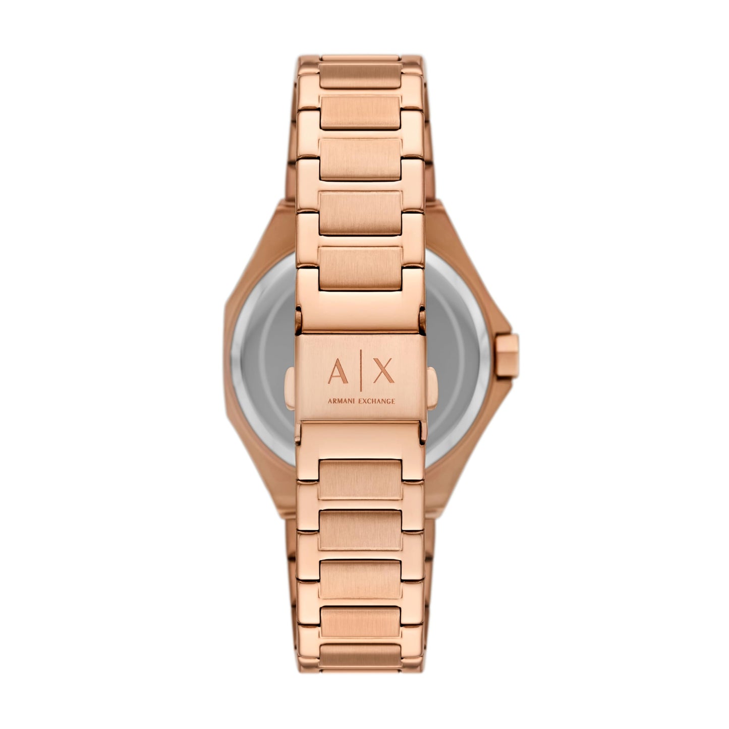 Armani Exchange NA Rose Gold Automatic Stainless Steel Watch AX4619