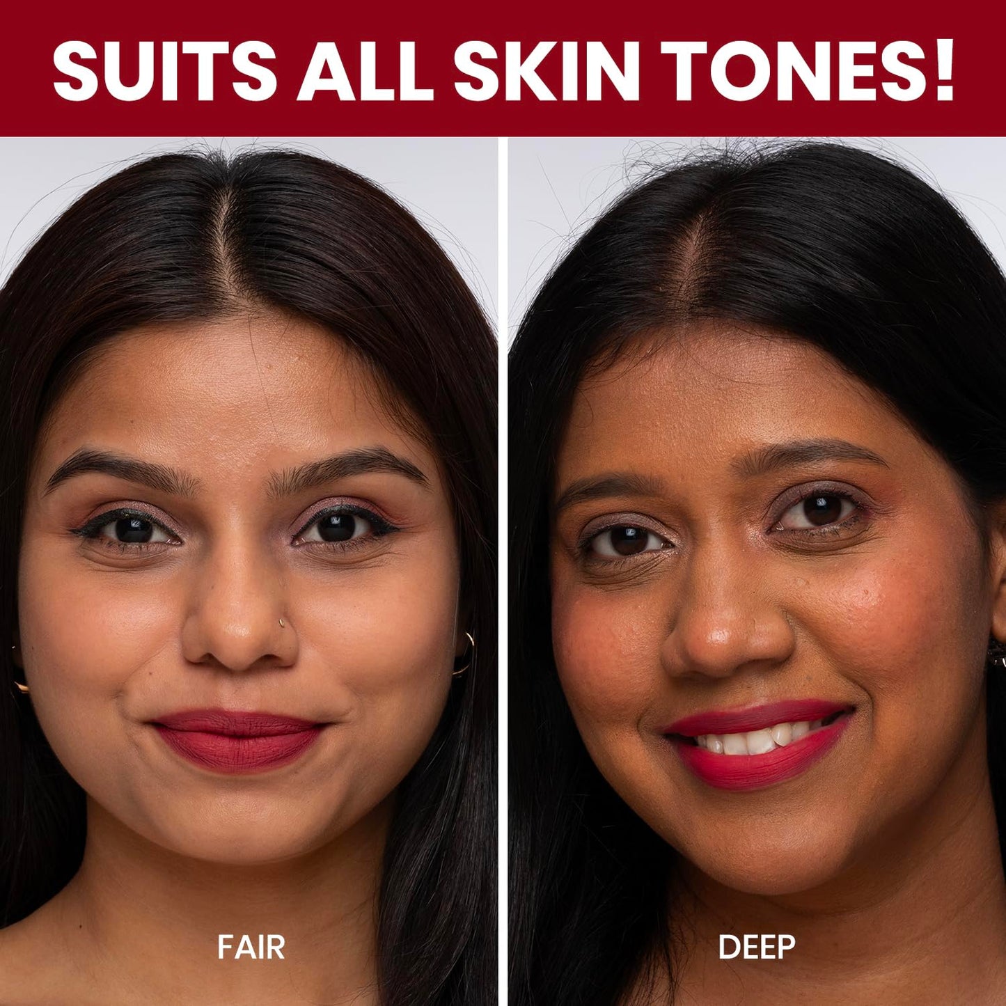 NY Bae Confessions Liquid Lipstick - All I Want For Love 4 (4.5 ml) | Lip & Cheek Tint | Red Lipstick | Matte Finish | Long Lasting