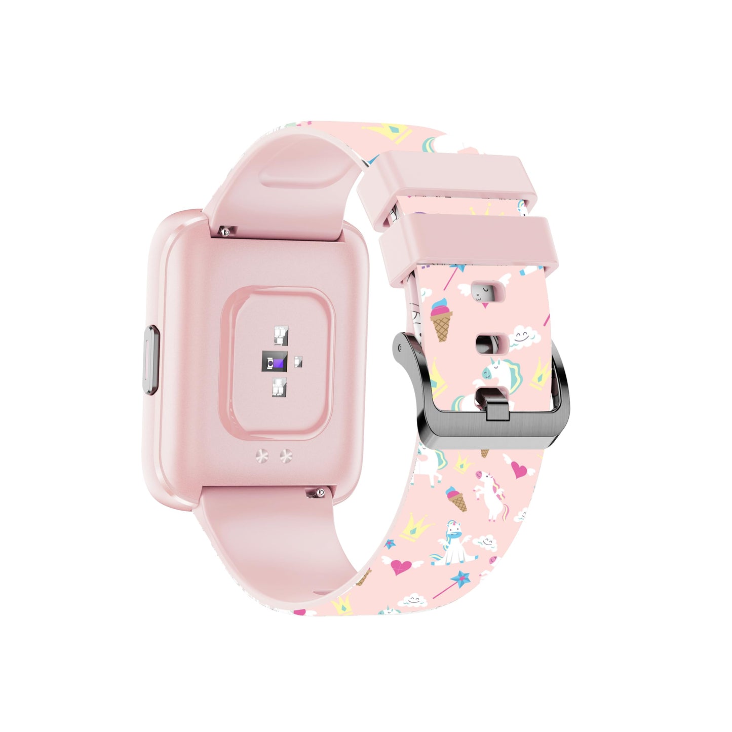 WatchOut Champion Kids SmartWatch with Habit Building, Heart Rate, Water Reminder, Curved Sceen, Waterproof, Activity Track, School Mode, Best Gift, Boys, Girls, Age 3-17, SharkTank Fame (Blush Pink)