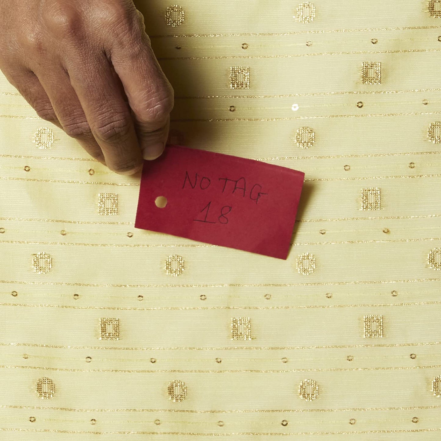 navyasa Bright Yellow Liva Lite Pastel Embroidered Saree