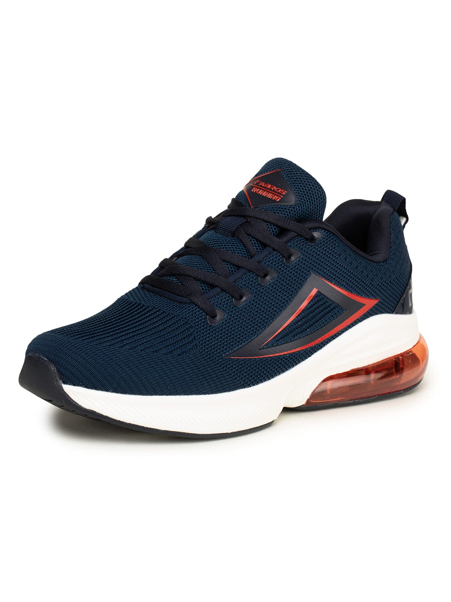 ABROS Men's ASSG1097O Galaxy-O Sports Shoes -Navy/Red -8 UK