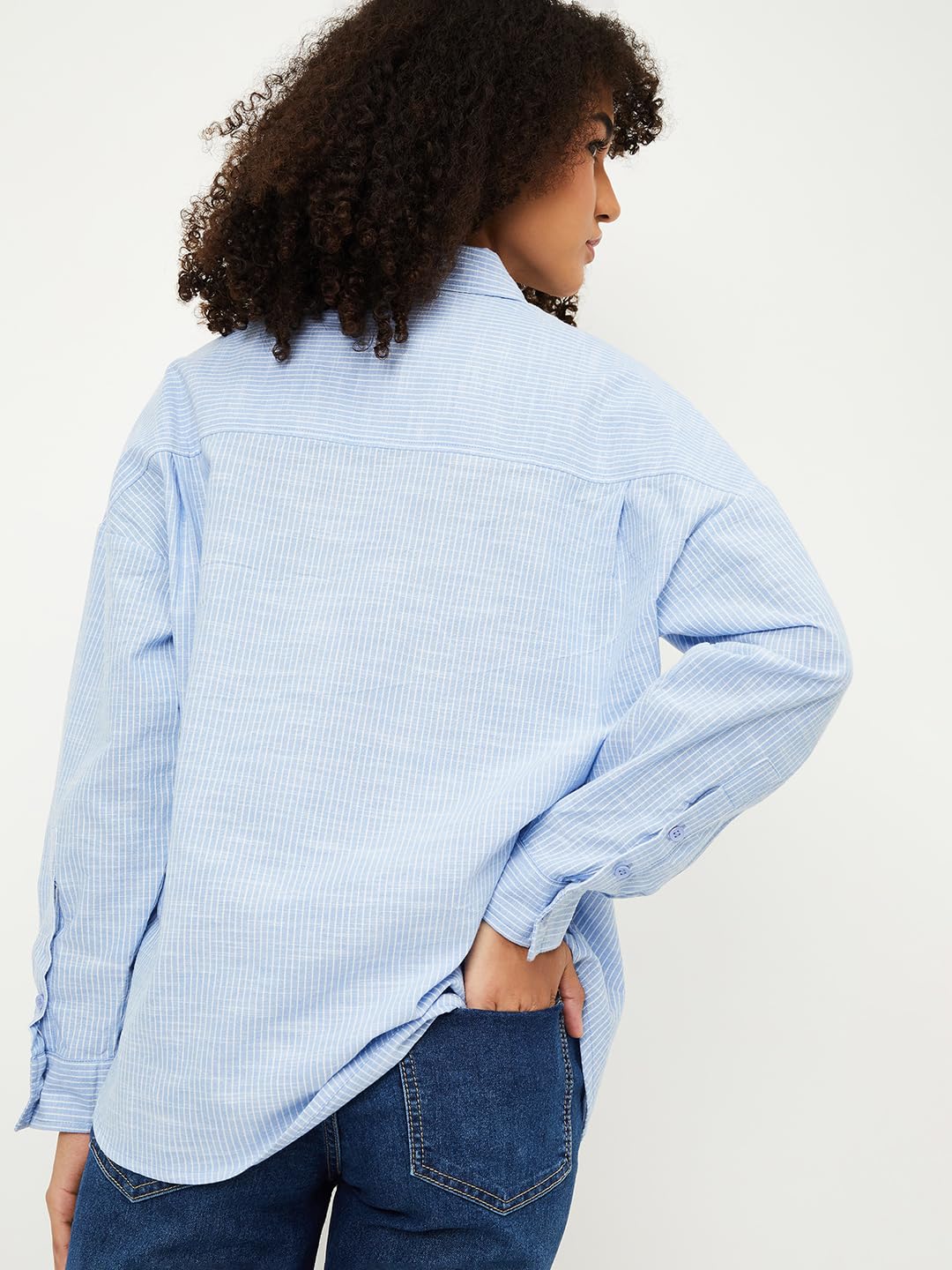 Max Women's Regular Fit Shirt (LANCE2D_Blue