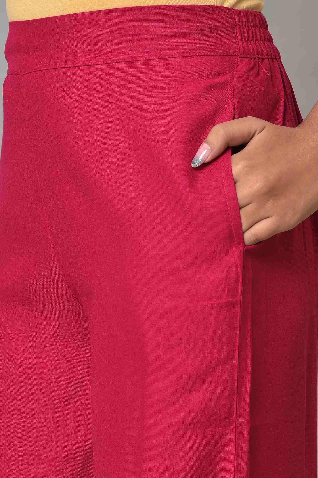 W Strechable Parallel Pants for Women | Trousers for Women | W for Woman