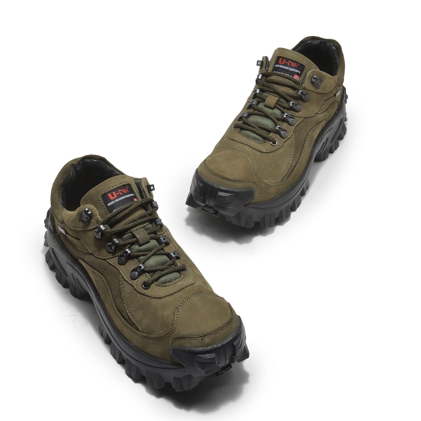 Woodland Mens OGC 3503119 Olive Green Casual Shoe - 7 UK (41 EU)(OGC 3503119)