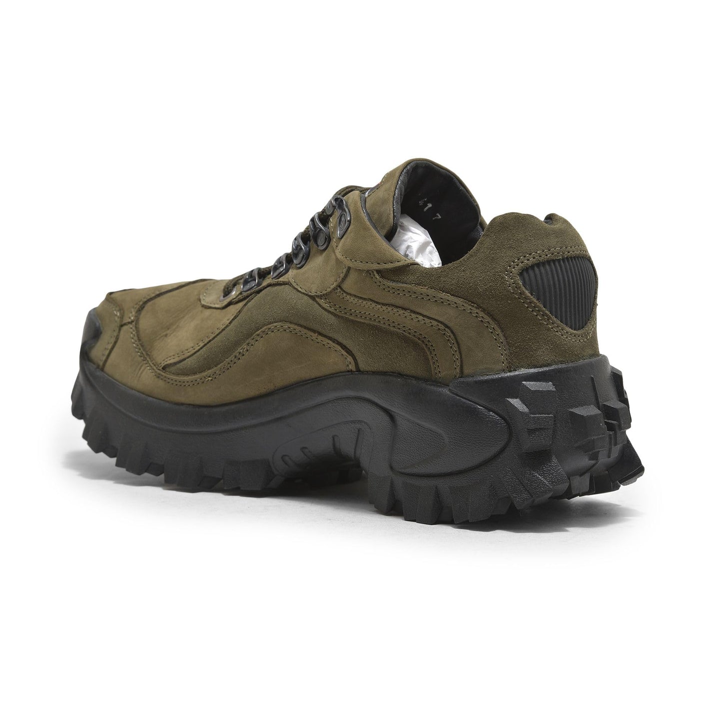 Woodland Mens OGC 3503119 Olive Green Casual Shoe - 7 UK (41 EU)(OGC 3503119)