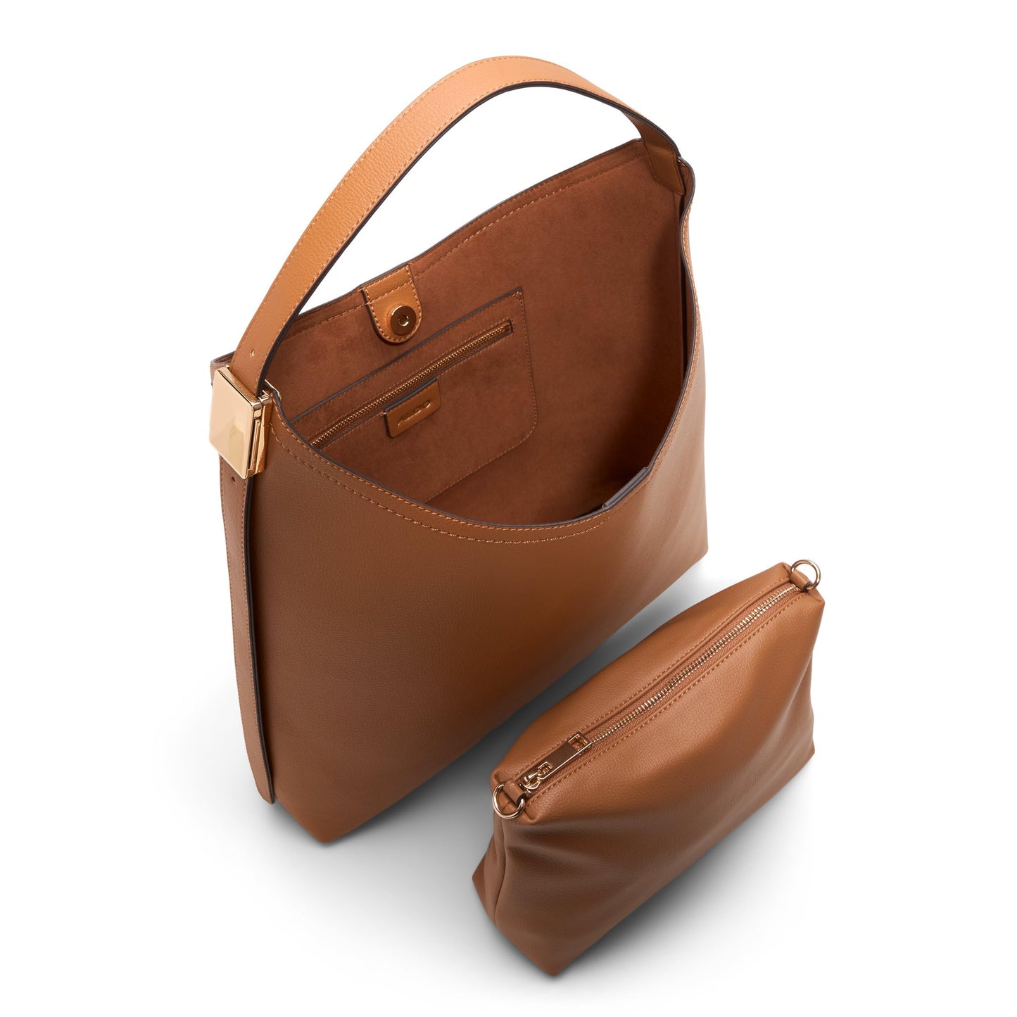 ALDO Women's Paejar Hobo Bag, Tan, Large, Paejar