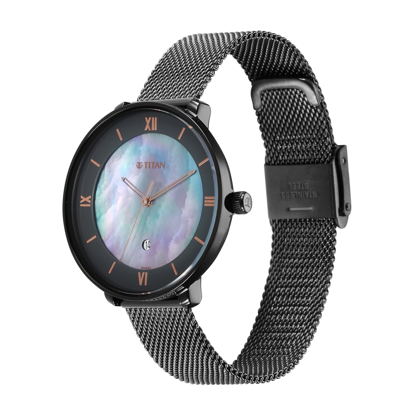 Titan Analog Multicolor Dial Women's Casual Watch