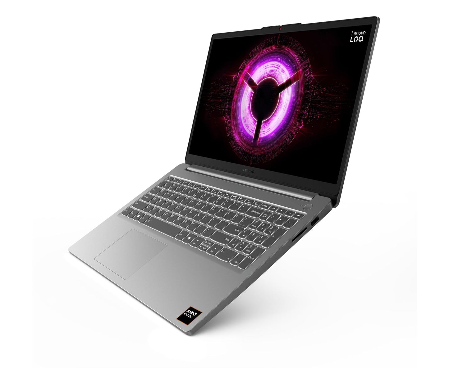 Lenovo LOQ Essential AMD Ryzen 5 7535HS | NVIDIA RTX 3050 6GB (16GB RAM/512GB SSD/144Hz Refresh Rate/15.6" (39.6cm)/Windows 11/Office Home 2024/3 Mon. Game Pass/Grey/1.8Kg), 83S000G8IN Gaming Laptop