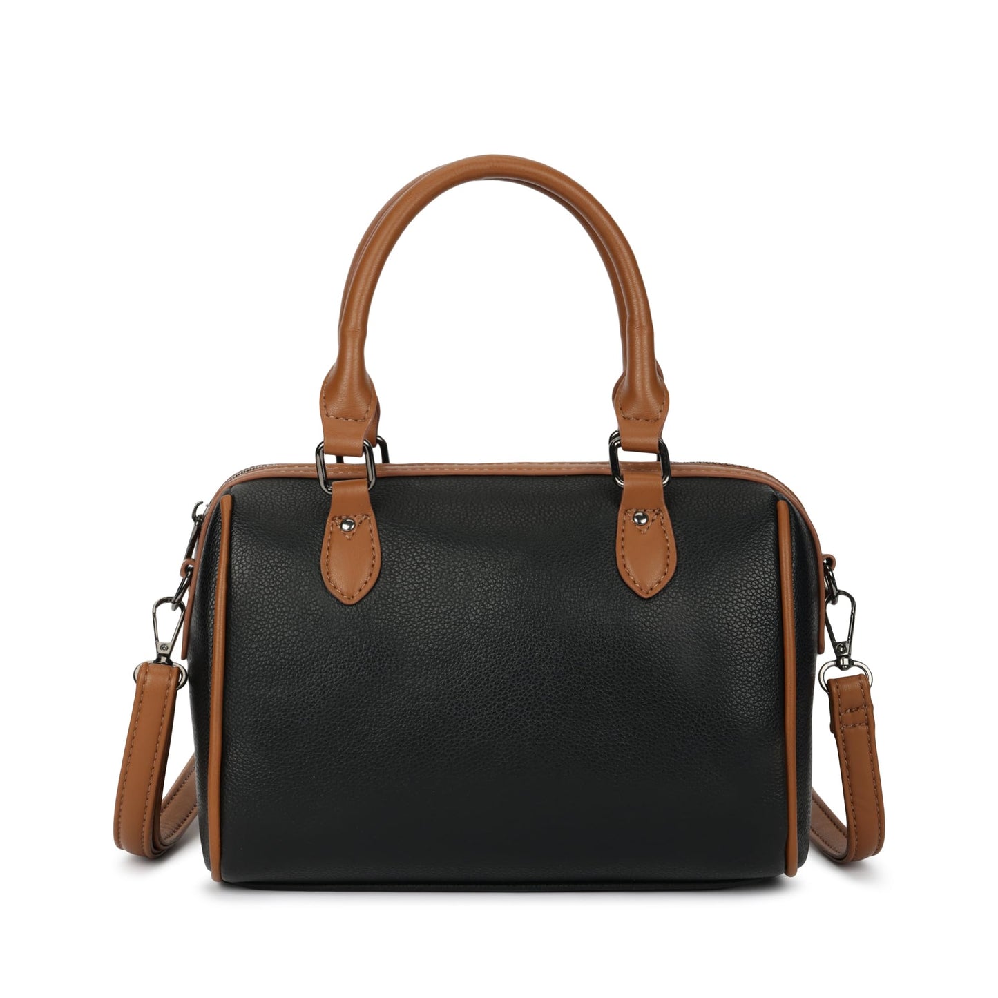 Fastrack Swirl Satchel | Women’s Faux-Leather Satchel| Dual Carry Handles, Adjustable Strap & Spacious Main Compartment
