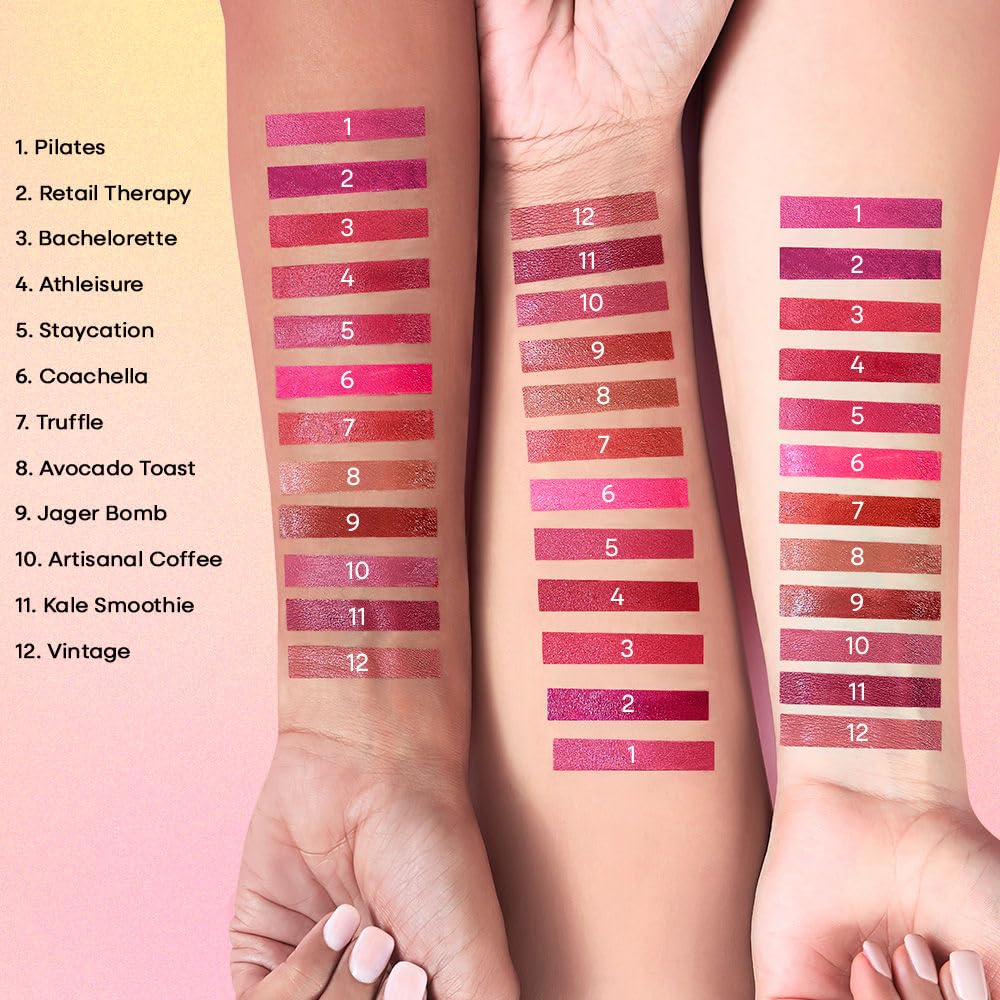 Nykaa Matte Luxe Lipstick - Truffle, Brown Nude, 4.2g