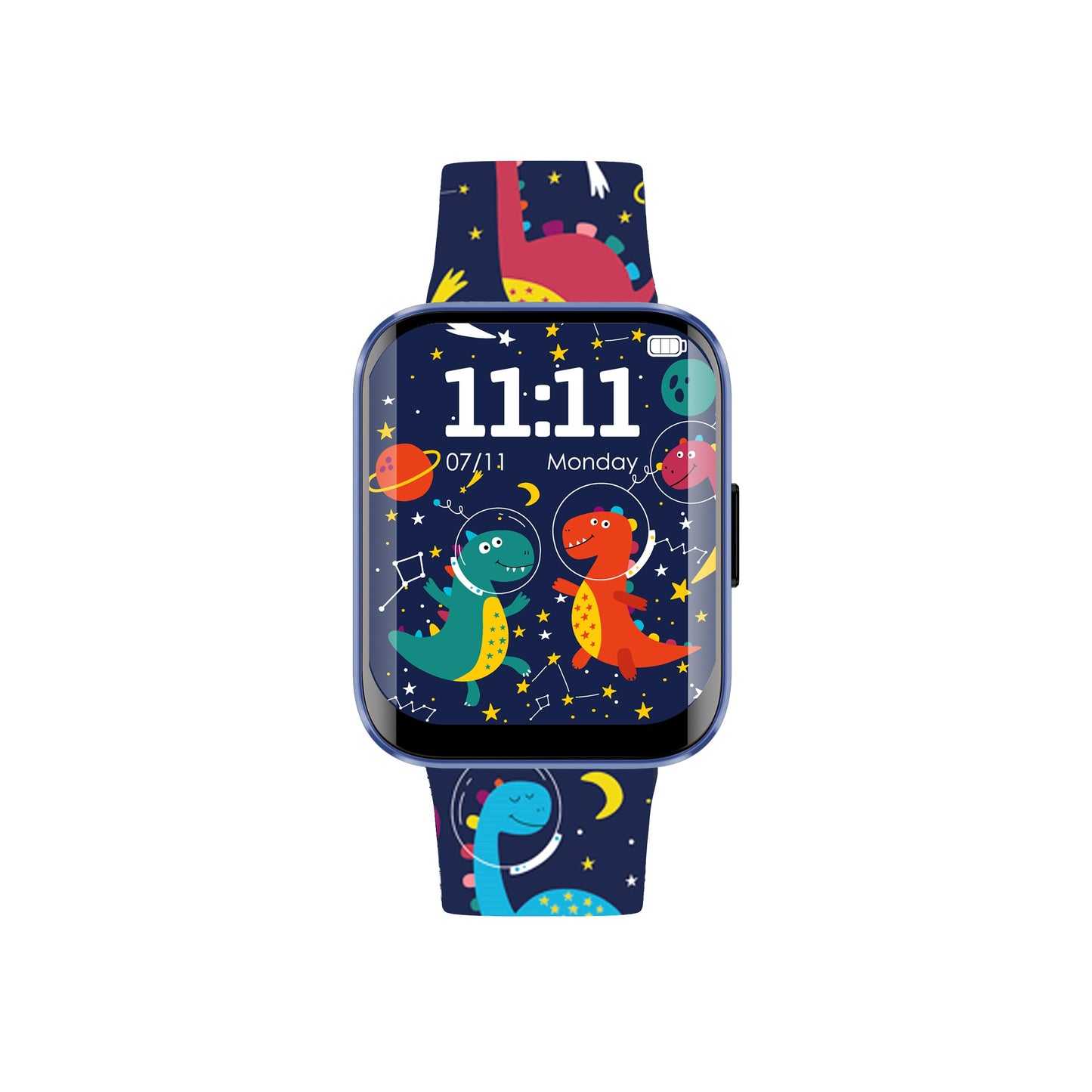 WatchOut Champion Kids SmartWatch with Habit Building, Heart Rate, Water Reminder, Curved Sceen, Waterproof, Activity Track, School Mode, Best Gift, Boys, Girls, Age 3-17, SharkTank Fame (Cosmic Blue)
