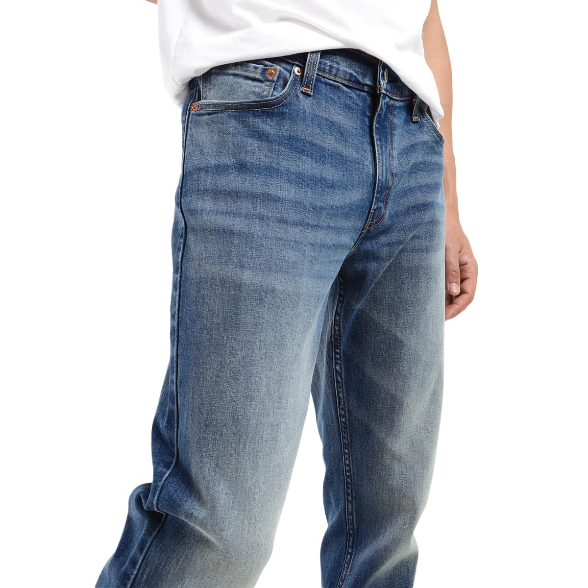 Levi's Men's Mid Rise Slim Jeans (A7087-0159_Blue, 32