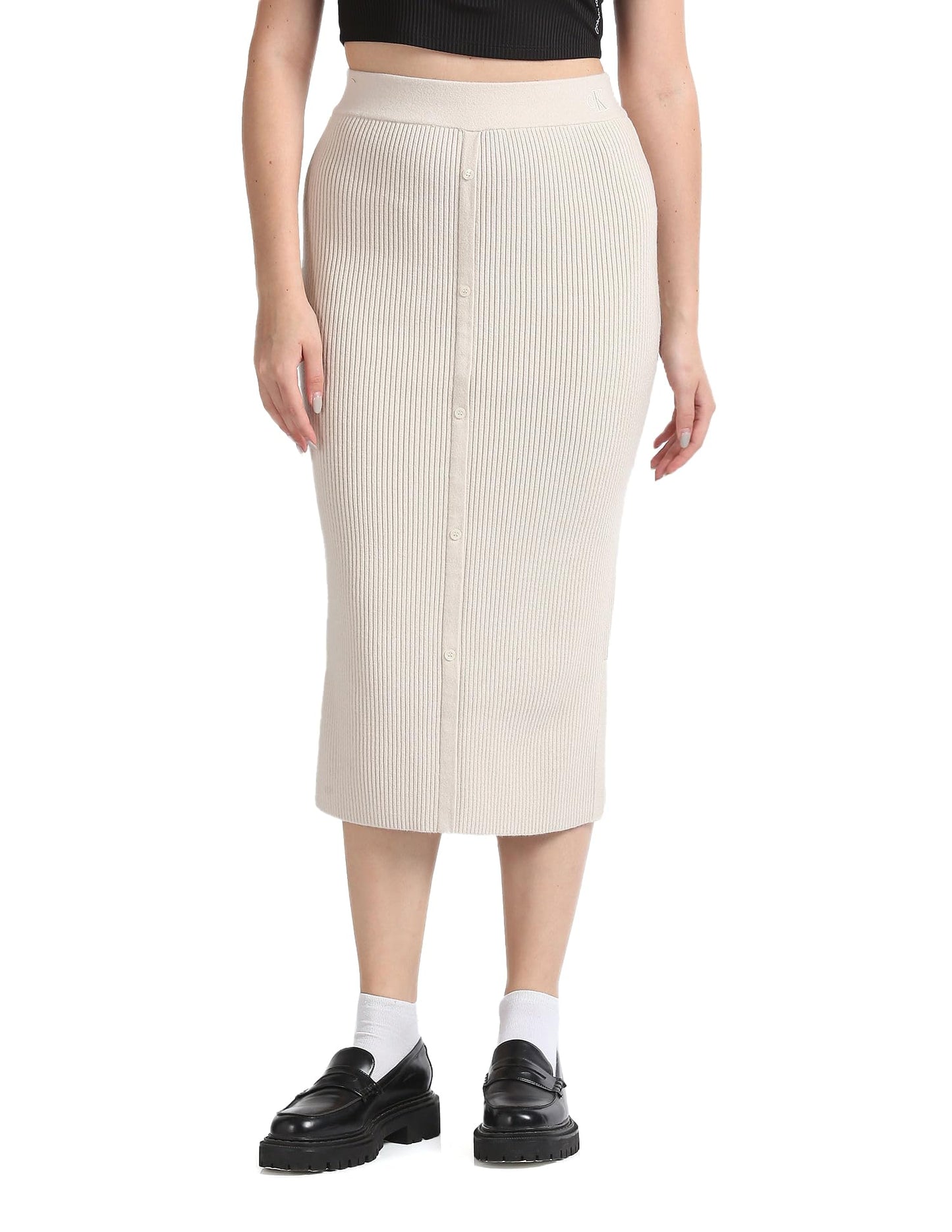 Calvin Klein Cotton Western Skirt
