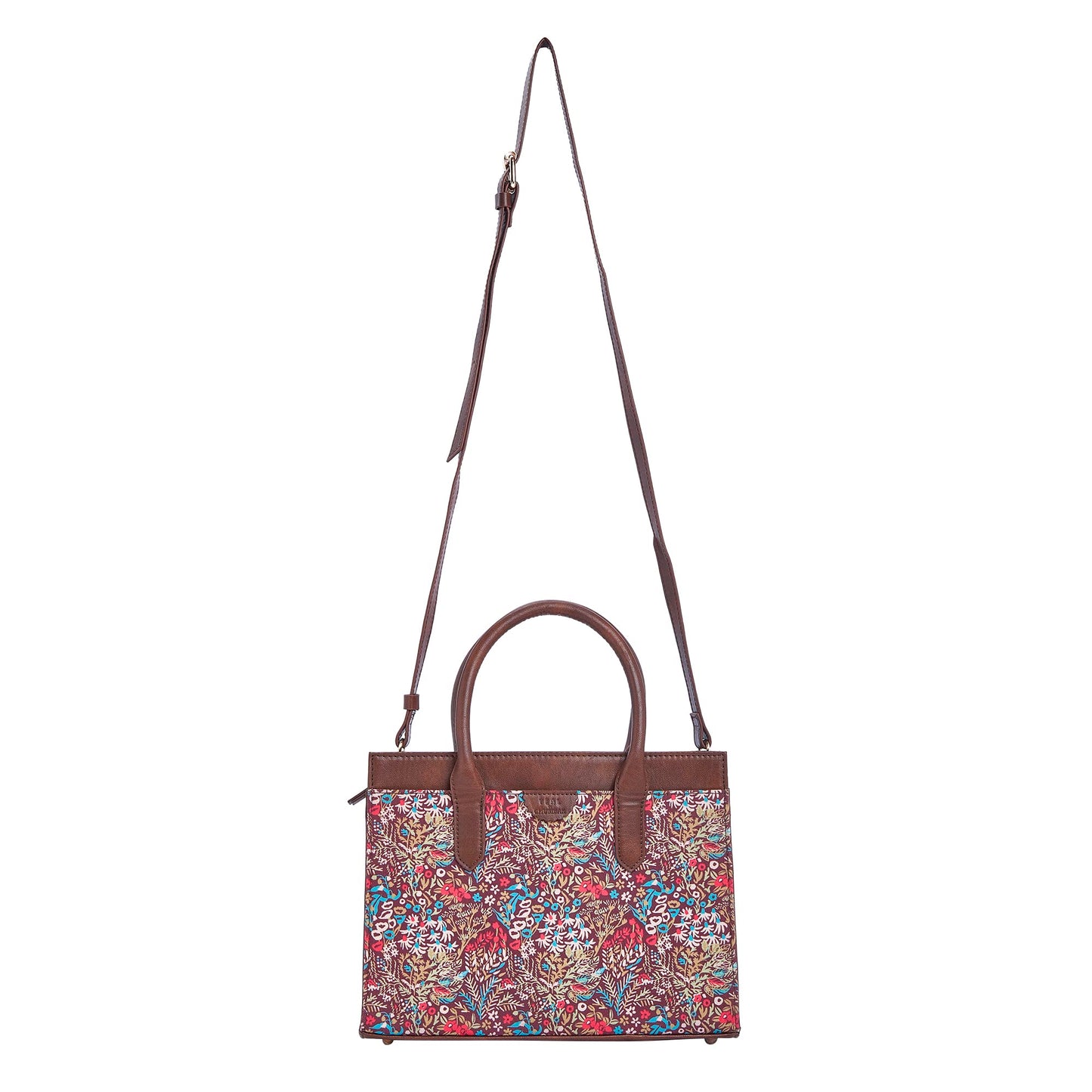 TEAL BY CHUMBAK Office Tote Bag for Women | Stylish Shoulder Bags for College | Professional Canvas Tote Bag | Laptop-Friendly College Bag