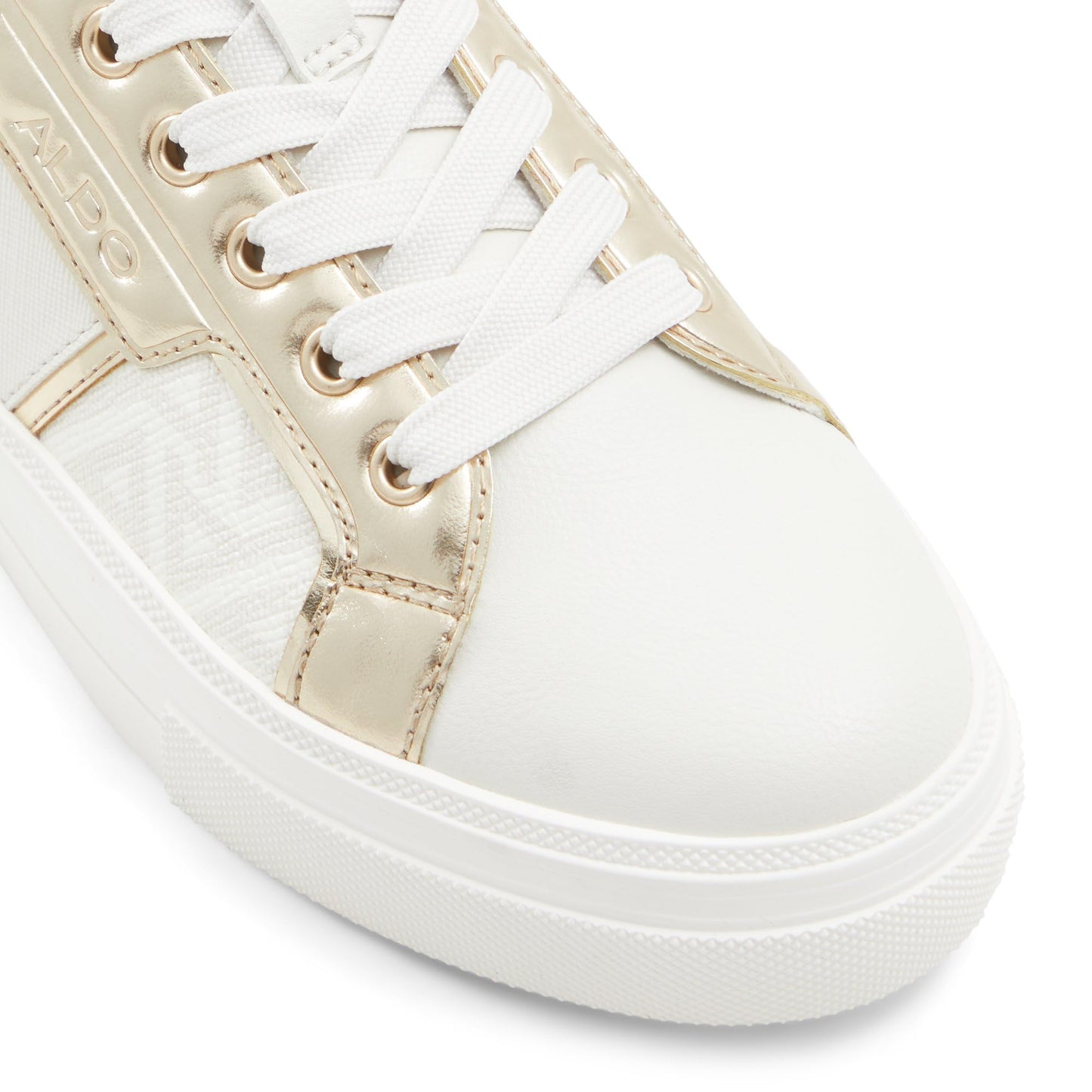 Aldo ONIRASEANA-IN712 Ladies Gold Flat Sneakers