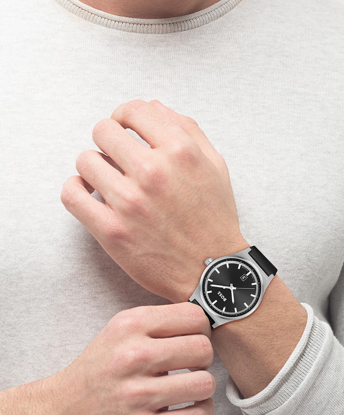 BOSS Analog Black Dial Men's Watch-1514075