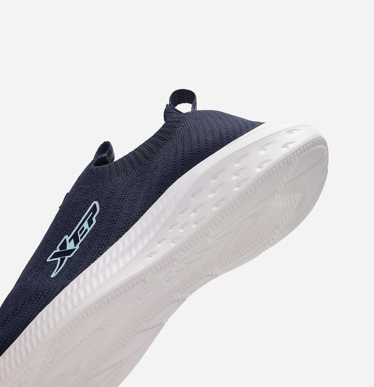 XTEP Men's Running Shoes Sports Casual Sneakers Pull-on Lightweight Anti-Slip Walking Shoes