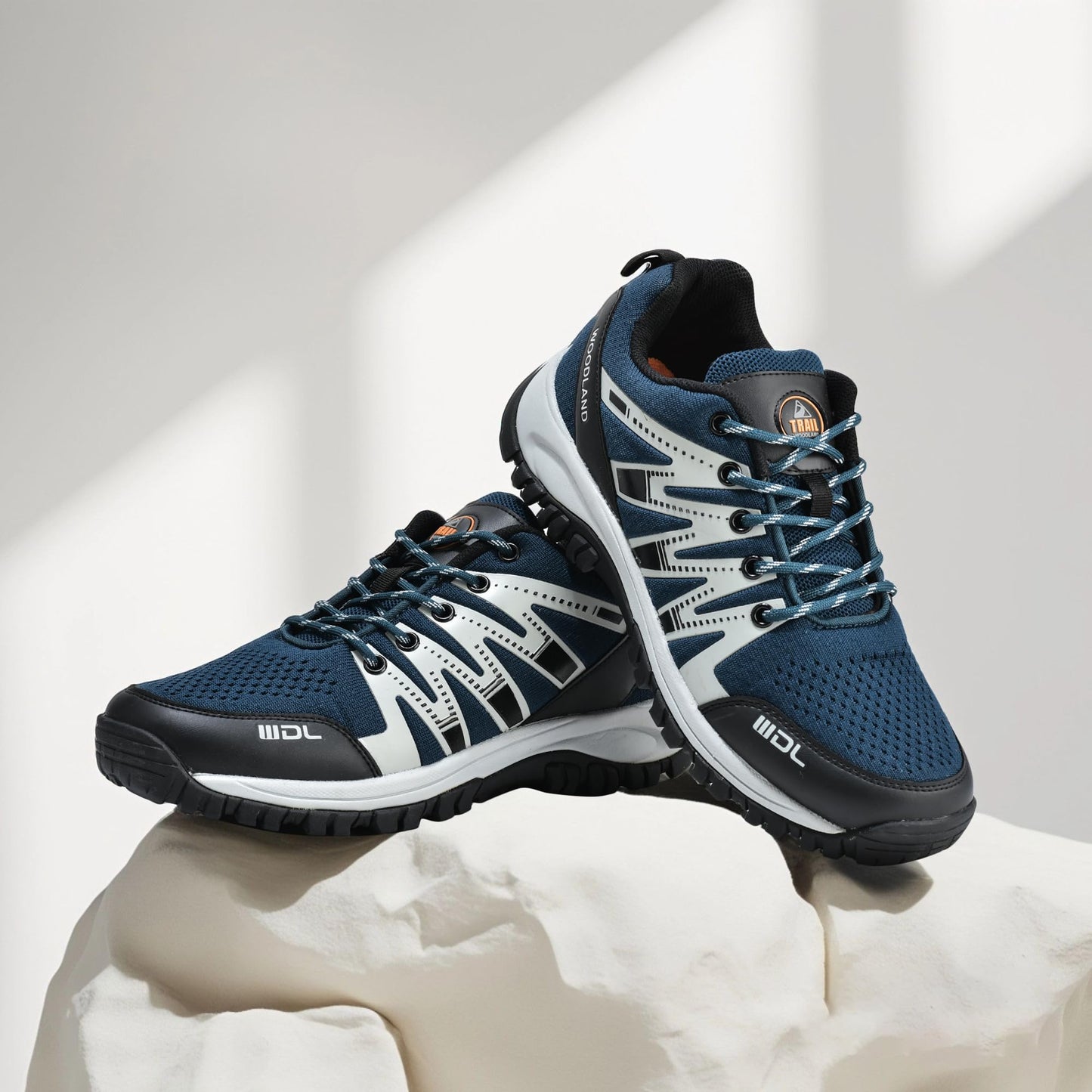 Woodland Men's Teal MESH PU Casual Shoes-6 UK (40EURO) (GC 4767022RW)