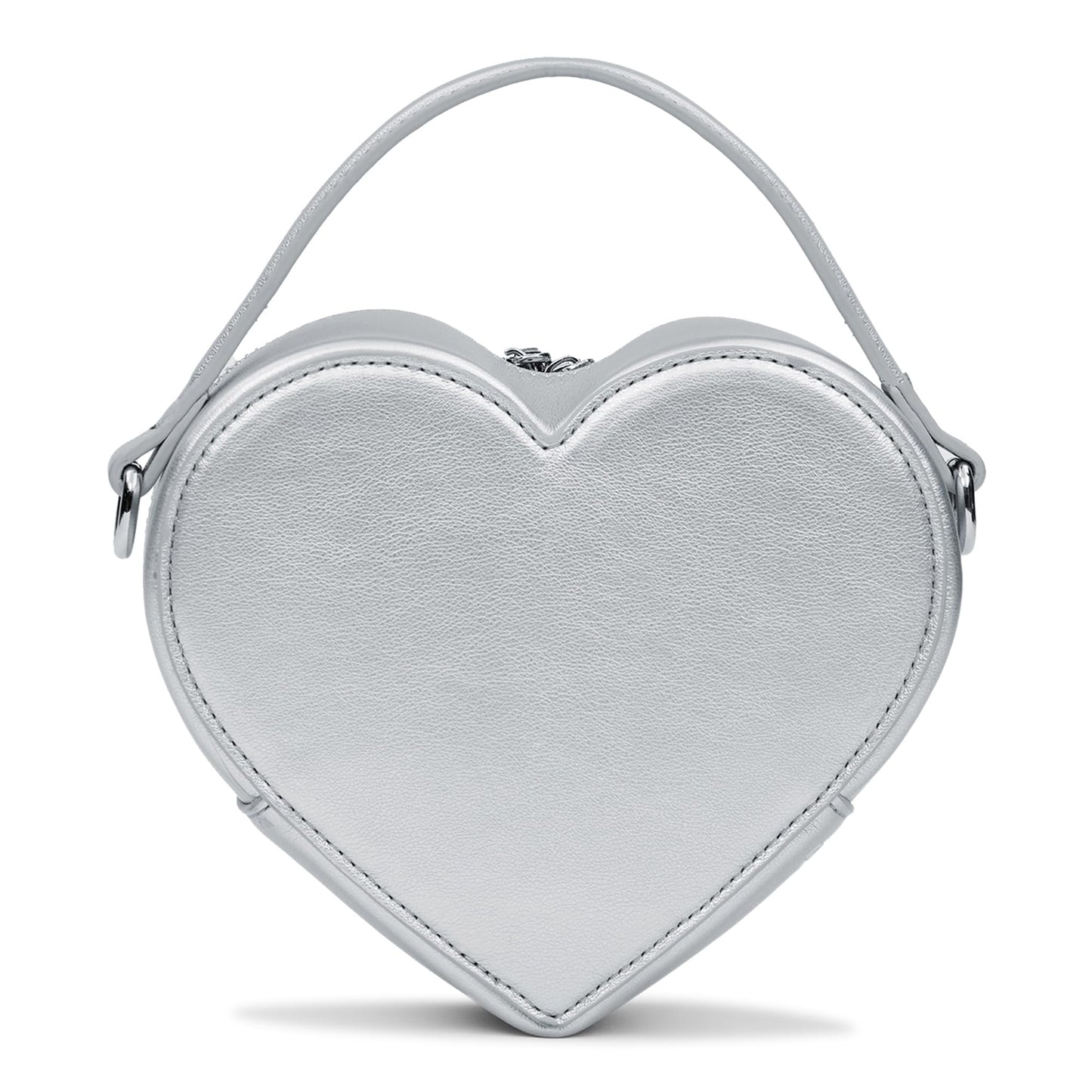 Miraggio Sweet-Heart Solid Heart-Shaped Crossbody Bag for Women