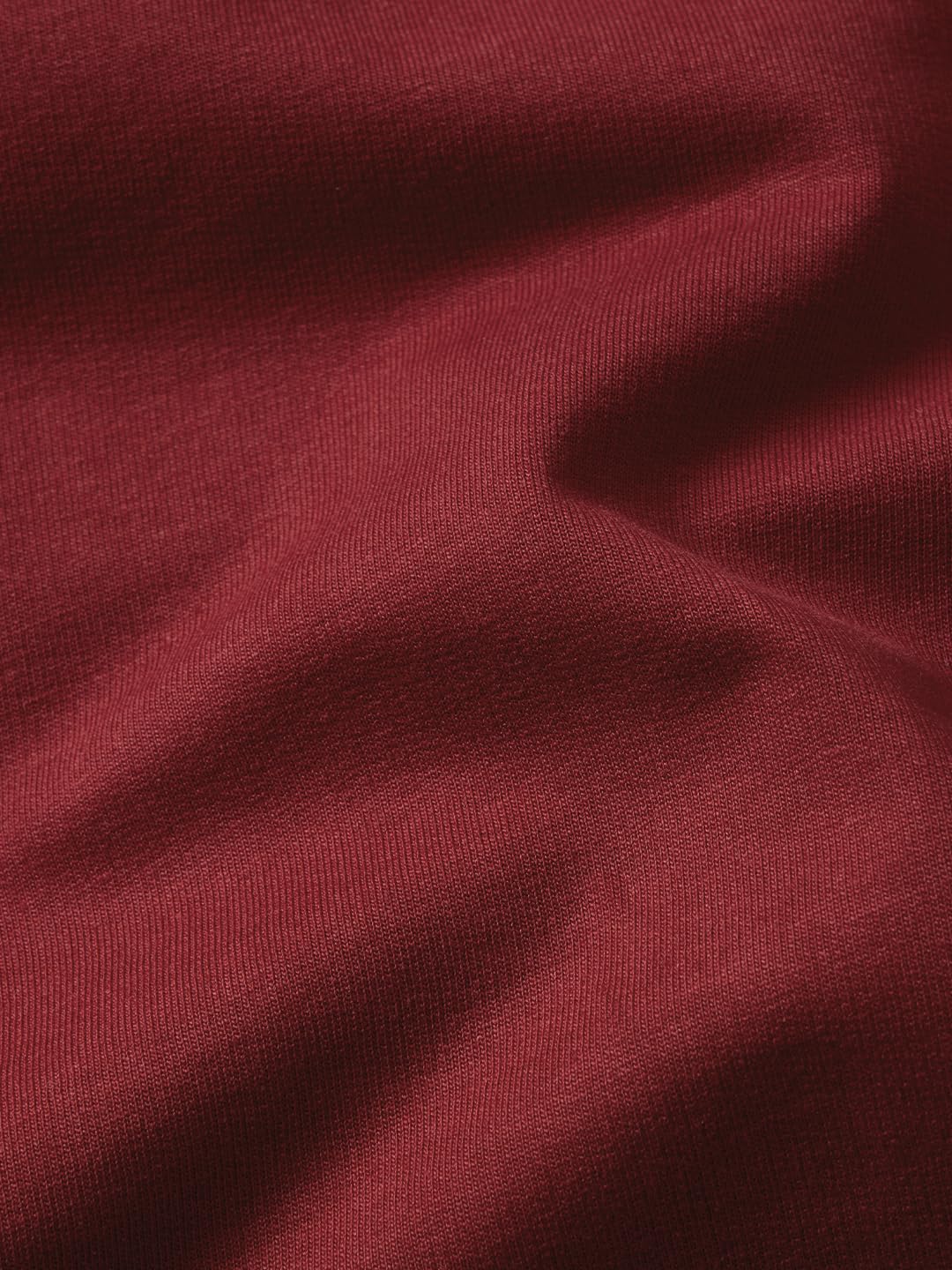 The Souled Store No Social Battery Drop Shoulder Short Sleeve Round Neck Maroon Graphic Printed Cotton Oversized Baggy T-Shirts for Men and Boys