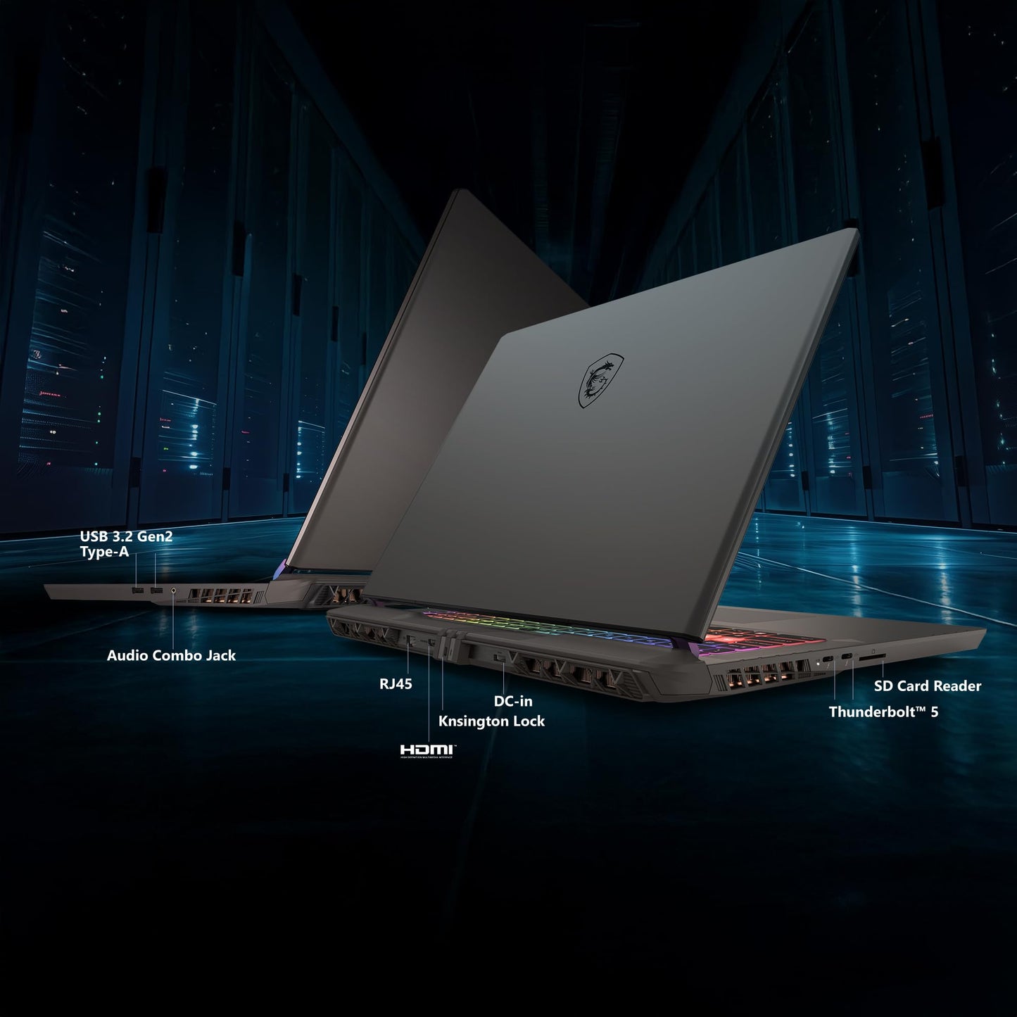 MSI Vector 17, Intel Series 2 Core Ultra 9 275HX, 43cm QHD+ 240Hz Gaming Laptop (32GB/2TB NVMe SSD/Windows 11 Home/NVIDIA GeForce RTX 5070 Ti, GDDR7 12GB/Cosmos Gray/3Kg) A2XWHG-206IN