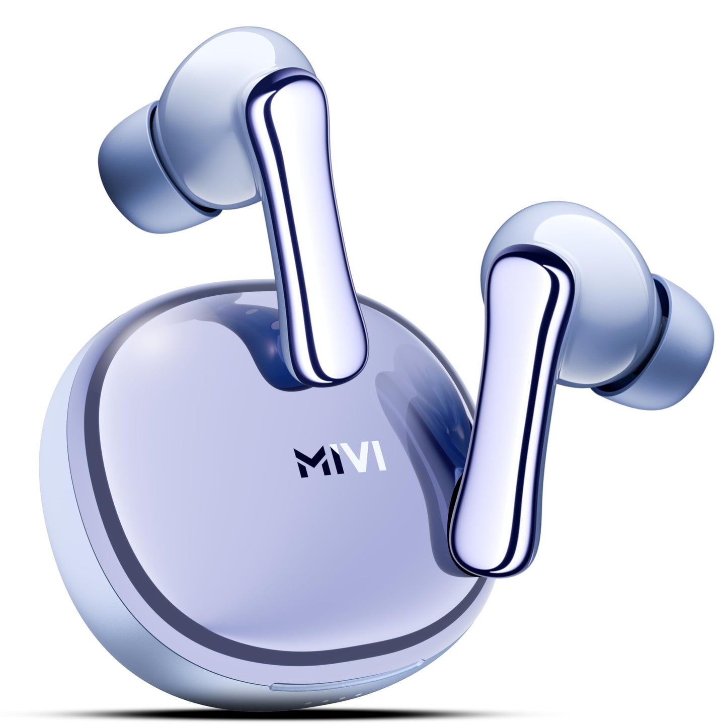 Mivi SuperPods Halo [Flagship Launch], 35dB ANC in Ear Ear Buds Wireless, Spatial Audio, 60HRS Battery,13mm Drivers, IPX4, v5.4 Bluetooth Earbuds with Mic