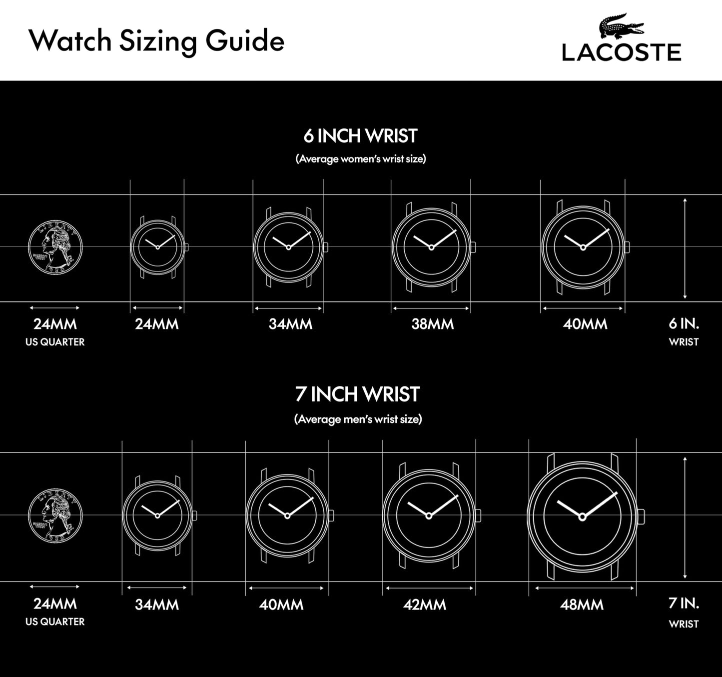 Lacoste 12.12 Men's Classic Water Resistant Quartz Watch, Black/Gold, 42MM, Rubber