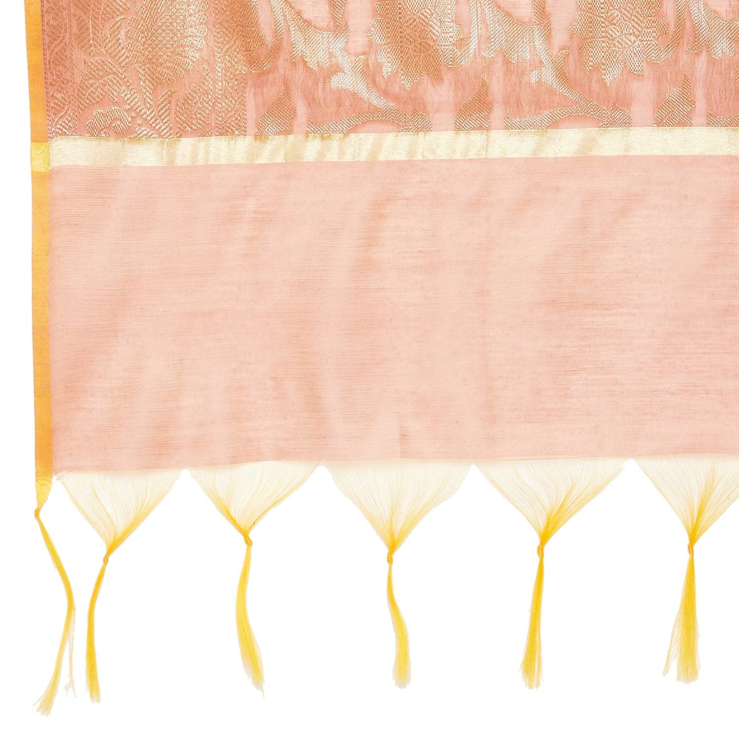 Rangavali Peach Cotton Silk Festive Anarkali Suit Set With Dupatta | Readymade Kurti Pant Set | Embroidery Krta For Women | 3 Pcs Set | XS, 30