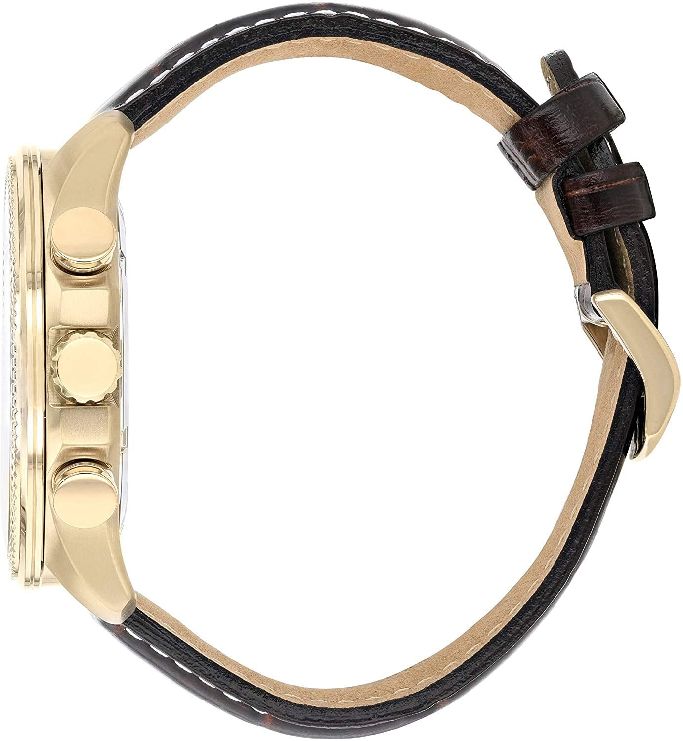 Citizen Leather Eco-Drive Perpetual Calendar Men Analog Watch - Bl5403-03X, Brown Dial, Brown Band