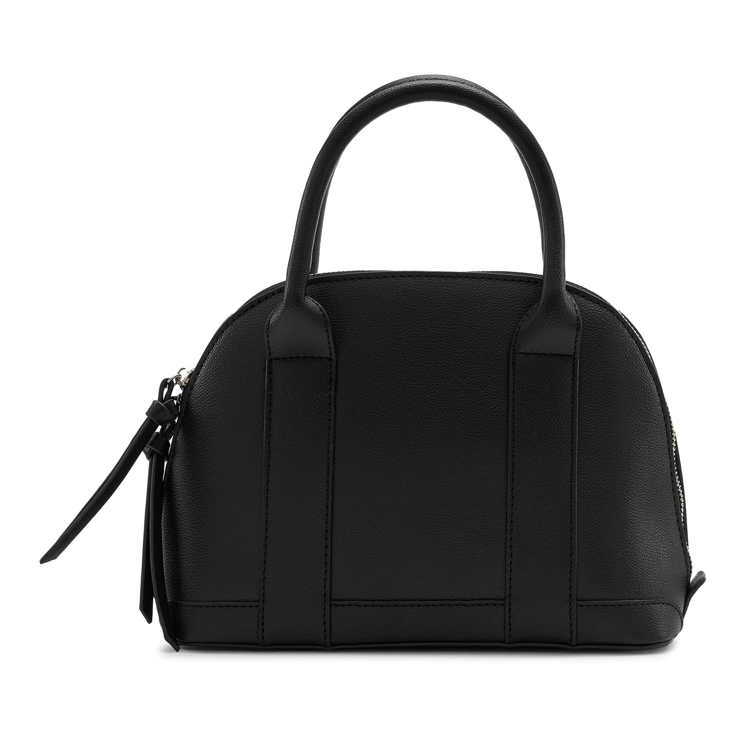 Miraggio Margo Black Dome-Shaped Handbag with Detachable Straps