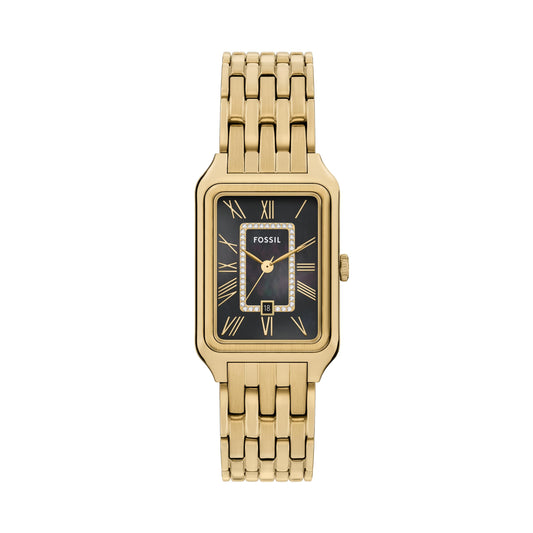 Fossil Raquel Gold Quartz Stainless Steel Watch ES5417