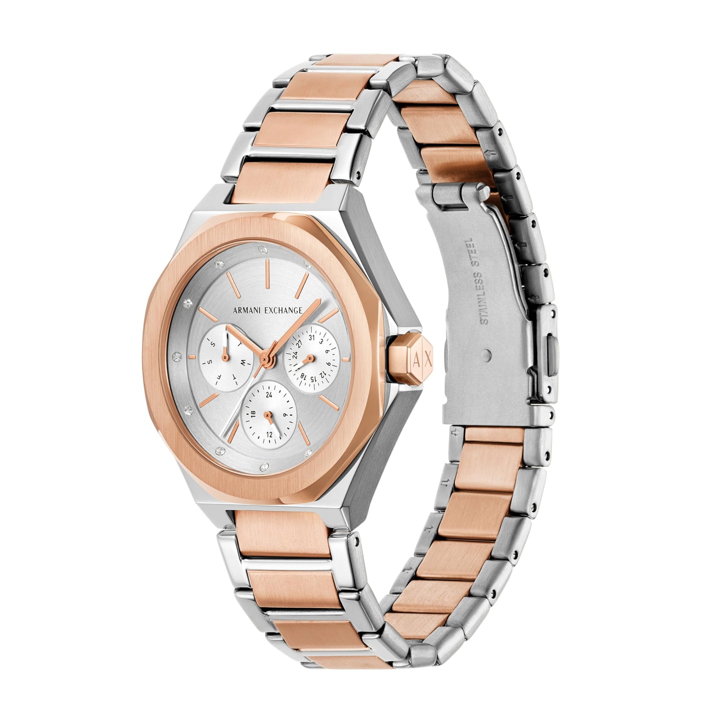 Armani Exchange 2-Tone Watch AX4623