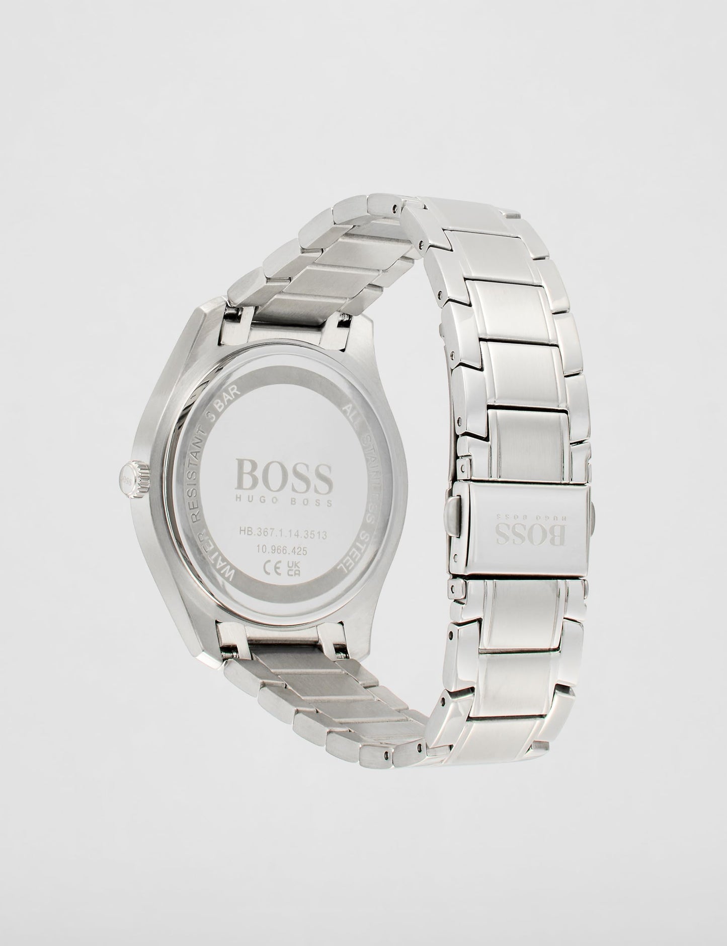 BOSS Hugo Stainless Steel Circuit Analog Gray Dial Men's Watch-1513849