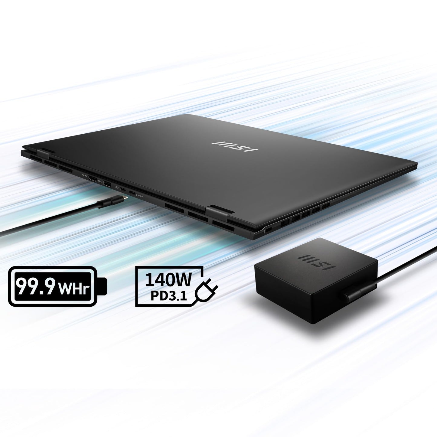 MSI Prestige 16 AI Studio,Intel Core Ultra 9 185H,Built-in AI,41CM UHD+ OLED Thin and Light Laptop(32GB/1TB NVMe SSD/Windows 11 Home/NVIDIA GeForce RTX 4060, GDDR6 8GB/Stellar Grey/1.9Kg),B1VFG-069IN